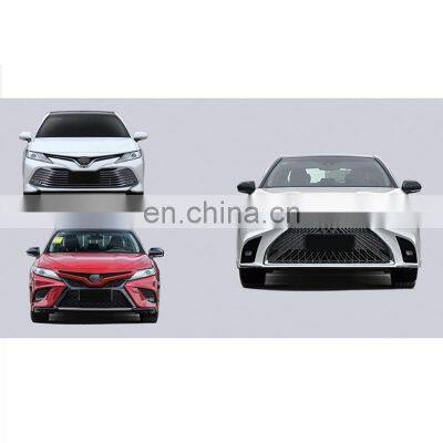 Auto car body kit for Toyota Camry V70 2018-2022 ABS PP upgrade Lexus Ls front bumper face