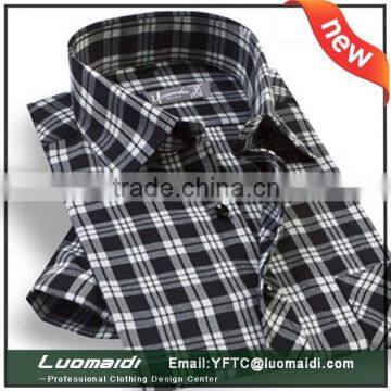 hot selling custom men shirt/men shirt print own design/solid color hawaiian men shirts