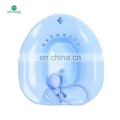 plastic steam seat purple washing for over the toilet postpartum care spa