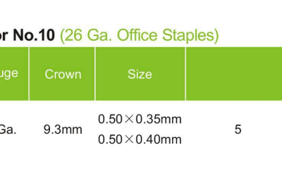 OEM Design 26/6 26/8 Series Galvanized 12.8mm School Office Staples photo-5