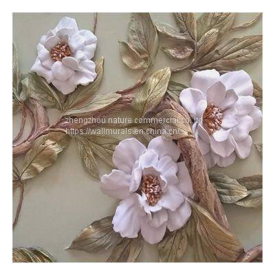 3D 5D 8D 16D Animal Flower Tree Design Wall Mural Embossed Wall Decoration For Home Tv Background Dropshipping photo-2