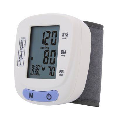 best selling OEM Wrist Automatic Digital Blood Pressure Monitor Medical Tensiometer