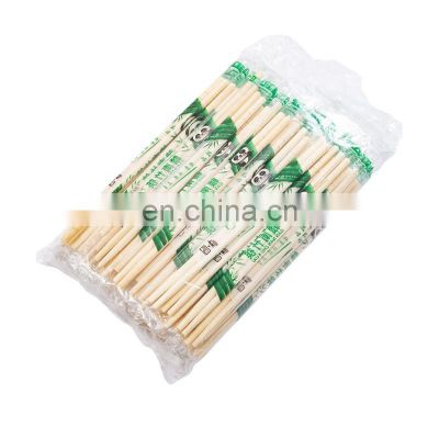 Popular Customized Opp Packed Bamboo Disposable Round Chopsticks for Food