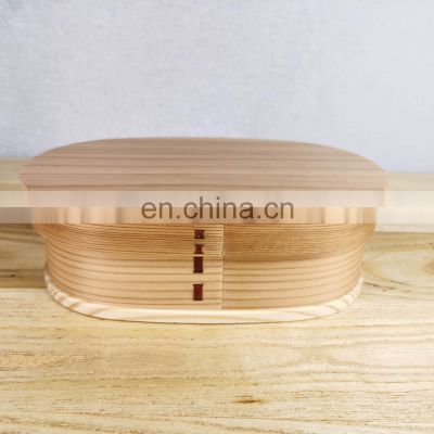 Xiangteng Customized Wholesale Natural Bamboo Wood Lunch Box Bento Box Wood Bamboo Export