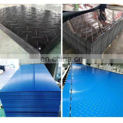 Custom Made Ground Protection Mats for The Temporary Pavement of Construction Site Roads