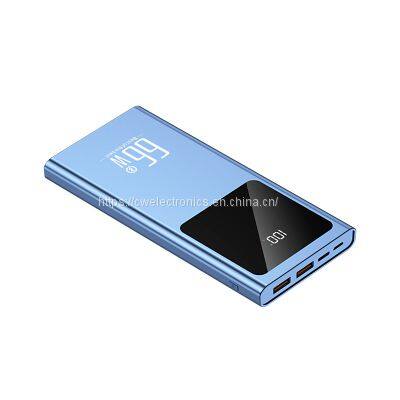 large capacity phone chargers power banks with aluminium alloy housing