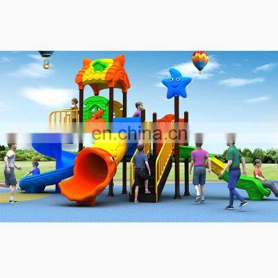 Hot sale simple exercise plastic commercial kids outdoor playground equipment