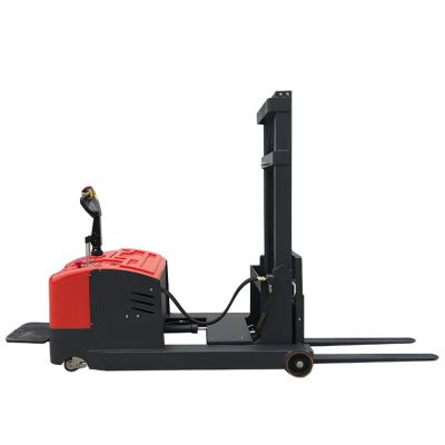 CE APPROVED 1-2 TON  FULL ELECTRIC REACH PALLET STACKER