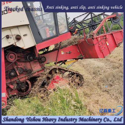 The Modification of Wheat Harvester With Triangular Track and Semi Chain Track Has Strong Passability photo-4