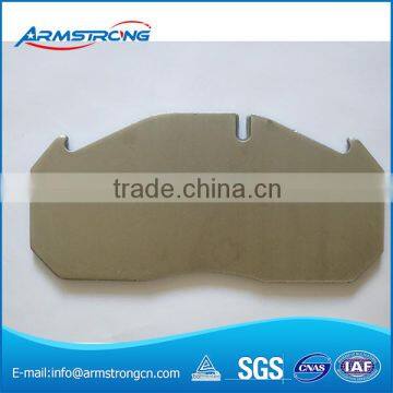 high quality High Shear Strength truck brake pad back plate