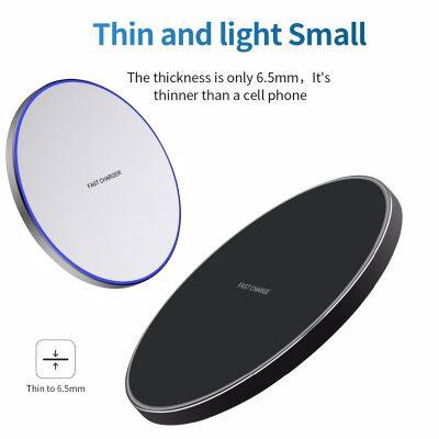 10w Fast Wireless Charger metal alloy 10w fast charging 10W Qi wireless charger for iphone