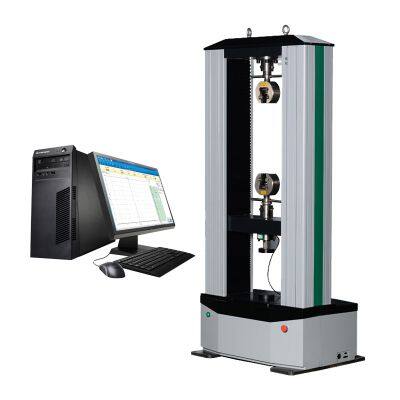 Servo Motor Control Single Column Computerized Universal Testing Machine New Material Universal Compression Tensile Testing Machine for Test Machine photo-3