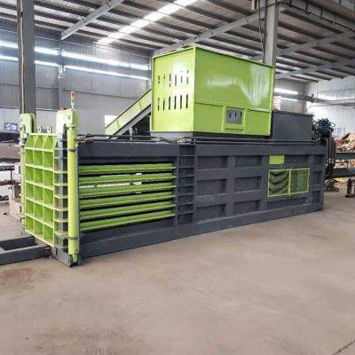 Plastics Hydraulic Baling Press Machine Automatic Horizontal Baler Machine for Waste Paper photo-2