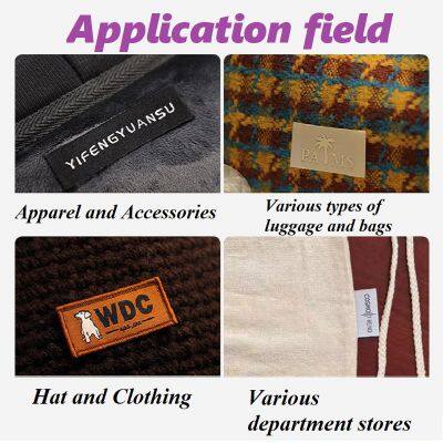 Ribbon Washing Label Clothing Label Silicone Label photo-2