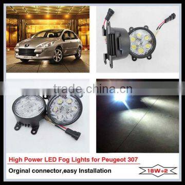 Low power consumption high brightness PEUGEOT 307 fog lamp