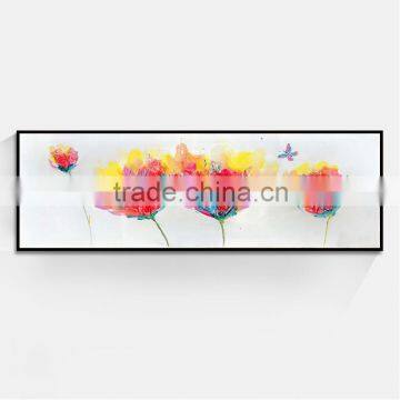 JC New Style Fashion Home Decoration Bedroom Living Room Flower Group Canvas Oil Painting FLO-18A