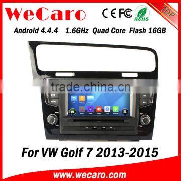 Wecaro 7" WC-7003 Android 4.4.4 car dvd player touch screen for vw golf 7 car gps navigation systems radio gps tv tuner