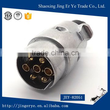 Cheap Bulk Aluminum Trailer Plug 7 Pin Connector Power Adapter