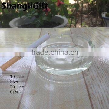 Wholesale Clear Custom Made Glass Ashtray For Sale