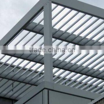 powder painted aluminum frame blade for sunshade