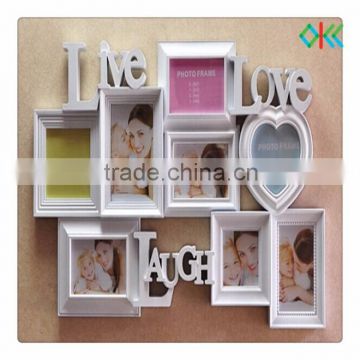 plastic love style picture frame moulding promotion