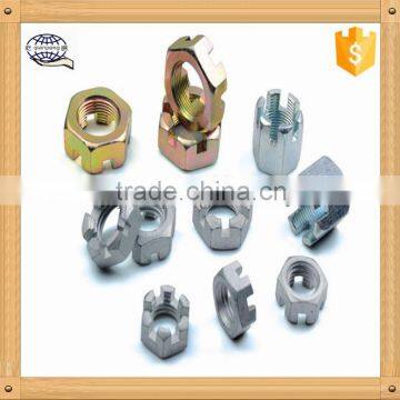Nylon Slotted Round Nut ,Self-locking Nut photo-4