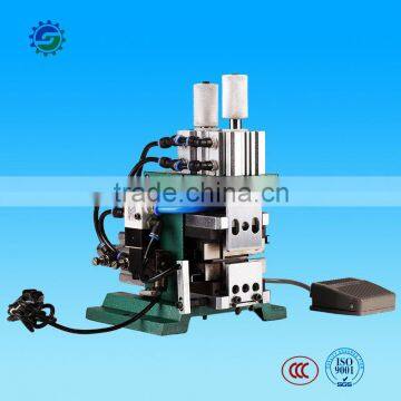 Vertical core wire twisted stripping machine