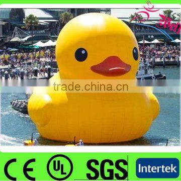 2014 giant inflatable yellow duck / inflatable duck float for promotion