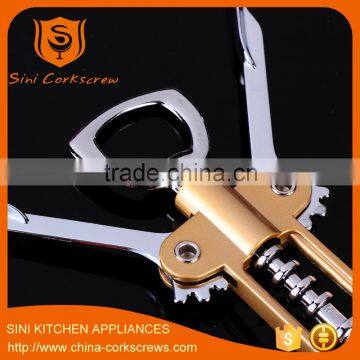 Zinc Alloy Wine Opener Winged Corkscrew photo-5