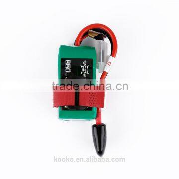 ACEHE 11.1V 850mAh 75C Capacity High Rate Powerful Rechargeable Lithium Polymer Batteries photo-3