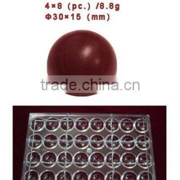 ball shape chocolate mould designs