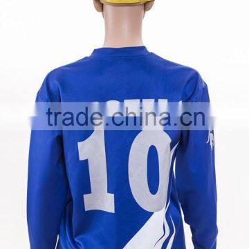 Dark Color v Neck Long Sleeve Basketball Jersey Uniform Design Color Blue