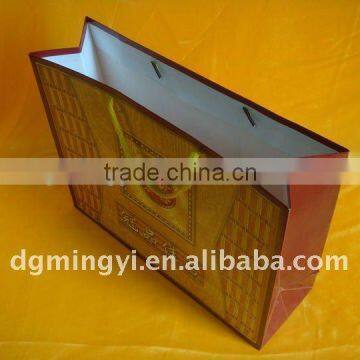 High-Quality White Carry Bag With String Handle, Kraft Shopping Bag, Garment Packaging Bag photo-5