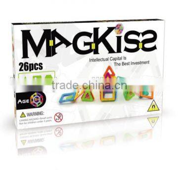 Hot Selling Magnetic ABS Education Kid Building Block Toy