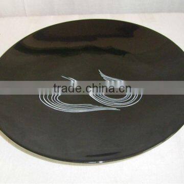 Vietnam new design creative round lacquer plate