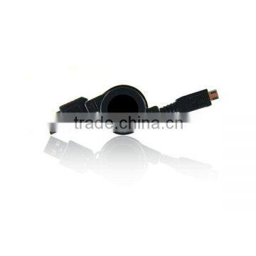 Retractable USB Data Cable for BlackBerry