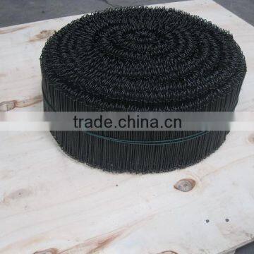 16GAx6" galvanized or black loop tie wire