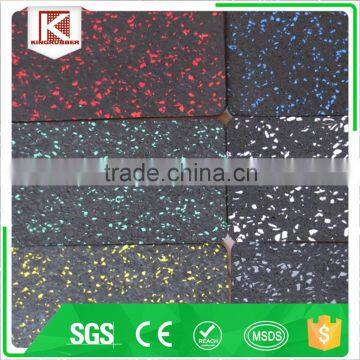 anti-slip, anti-fatigue kitchen workshop EPDM rubber gym flooring Made in China