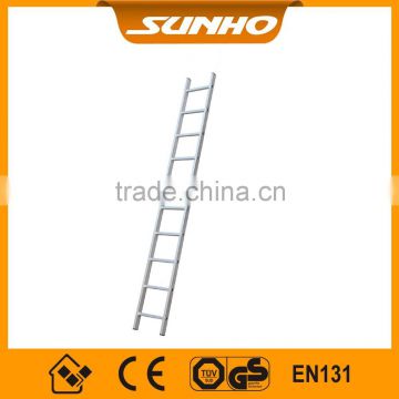 EN131 certified aluminium single straight ladders with 2.94m height