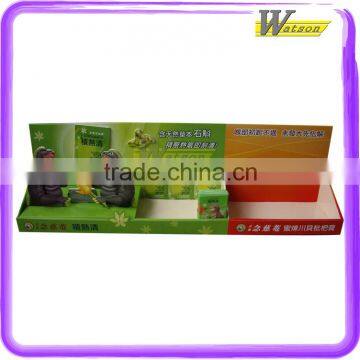 Cough medicine paper counter top display box