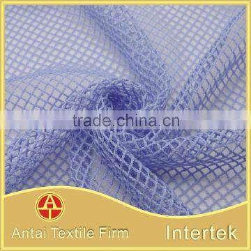 Soft handfeel prismatic mesh net fabric for fashion clothes