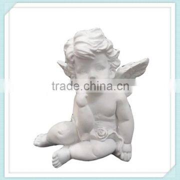 Decorative Sitting Polyresin Cherub photo-5