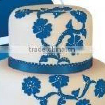 Blue Bead (Blue) Sugar Paste & Fondant For Pastry Decoration