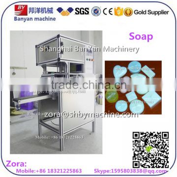 13 New style automatic Transparent stetch film Soap Packaging machine, Soap Wrapping Machine