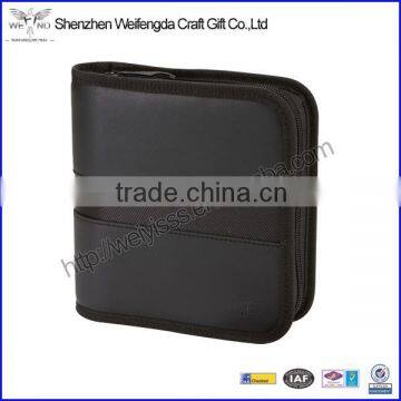 High Quality Cheap Leather CD Wallet Manufacturer