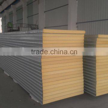 Factory Price Hot Sell Insulated Sandwich Panels, PU Sandwich Panel for refrigeratory storage