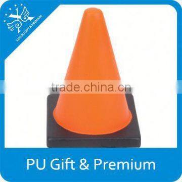 Traffic Cone PU Stress toy business gift