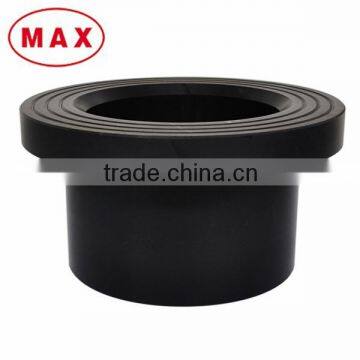 PE material HDPE pipe flange adapter SDR11 DN355mm