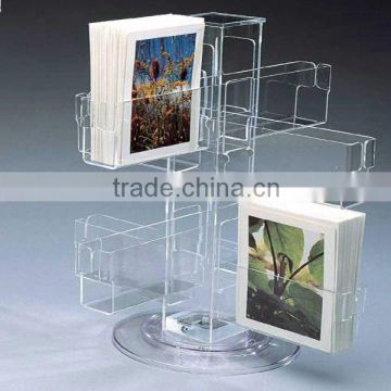 GH-RZ426 Magnetic design rotary acrylic display rack,customized acrylic display rack