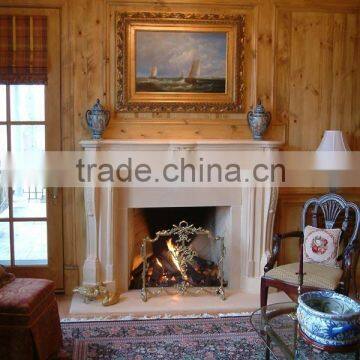 Top Grade Sand Stone Fireplace photo-6